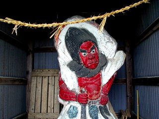 納屋の中の鬼